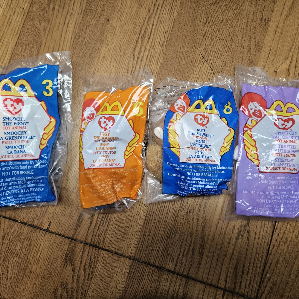 TY Beanie Babies McDonald's Set